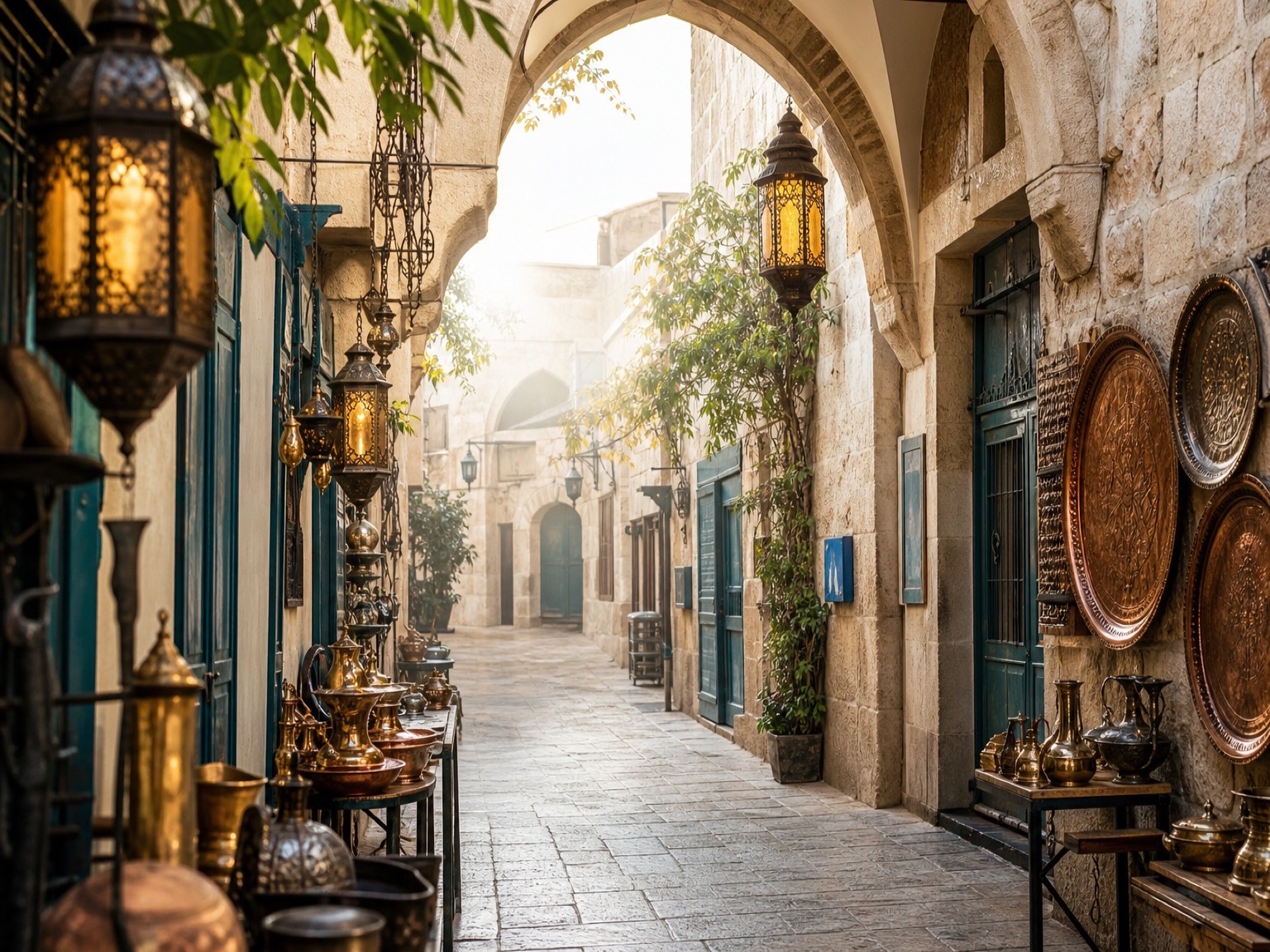 Traditional stone passage